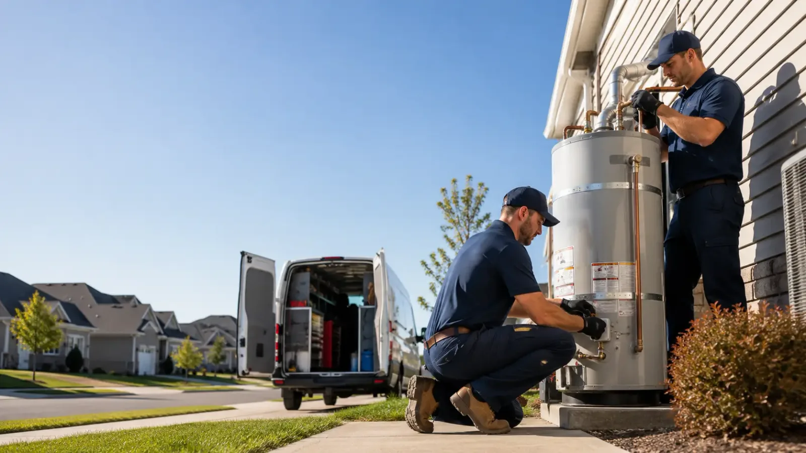 Water Heater Installation in Bleiblerville, TX